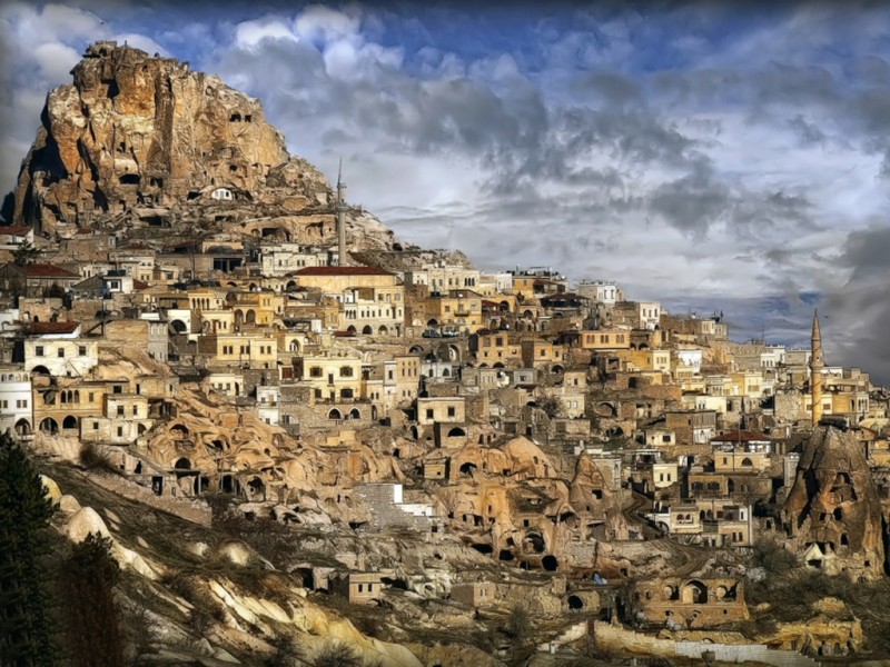 Běla Janoštíková píše ve své knize i o půvabech krajiny Cappadocia