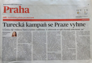 Článek MF Dnes