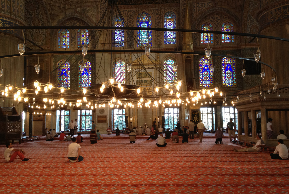 Istanbul Modrá mešita