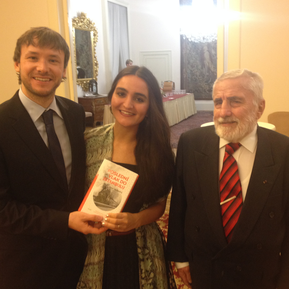 Slavnostní zahájení Festivalu spisovatelů a setkání s paní Ayşe Kulinovou 6 Tomáš Laně na Festivalu spisovatelů Praha