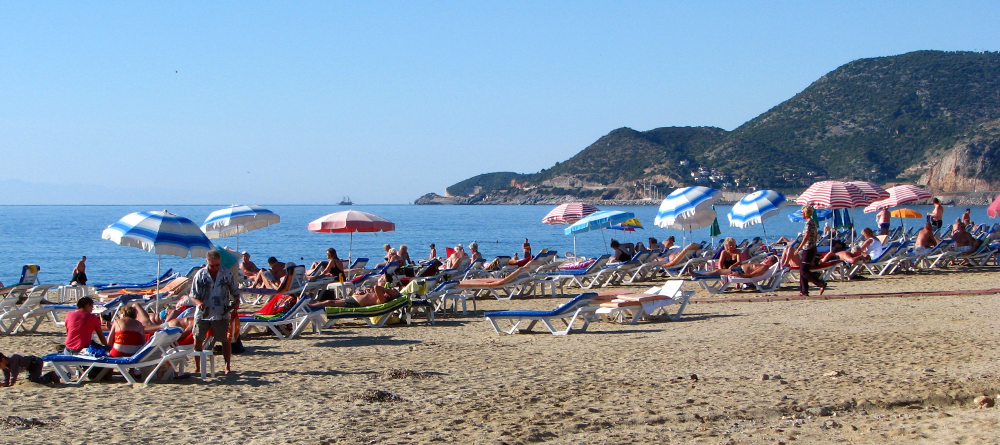 Alanya Kleopatřina pláž