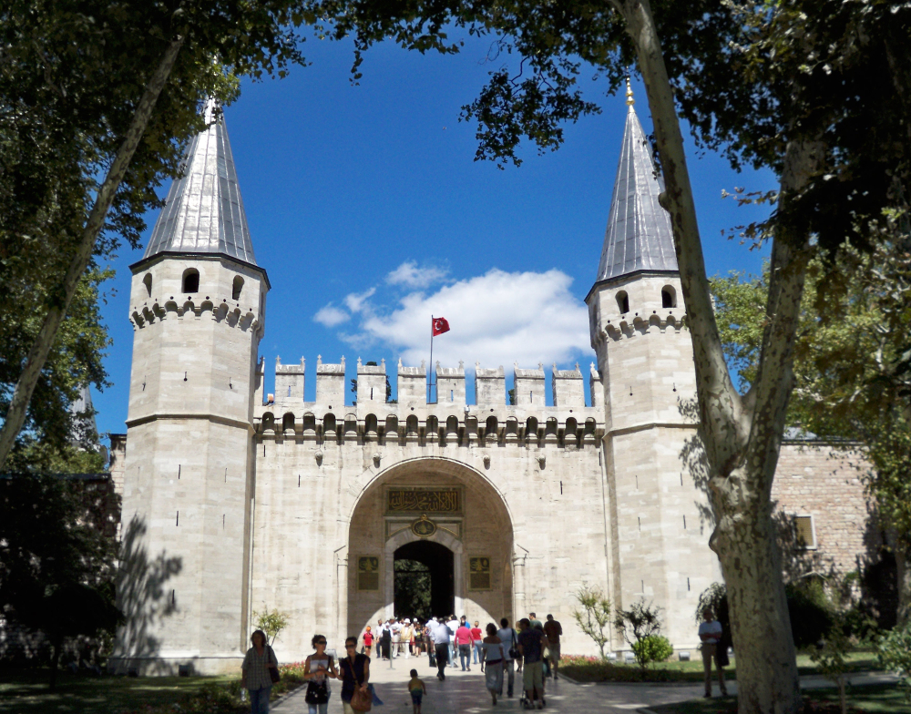Palác Topkapi Istanbul