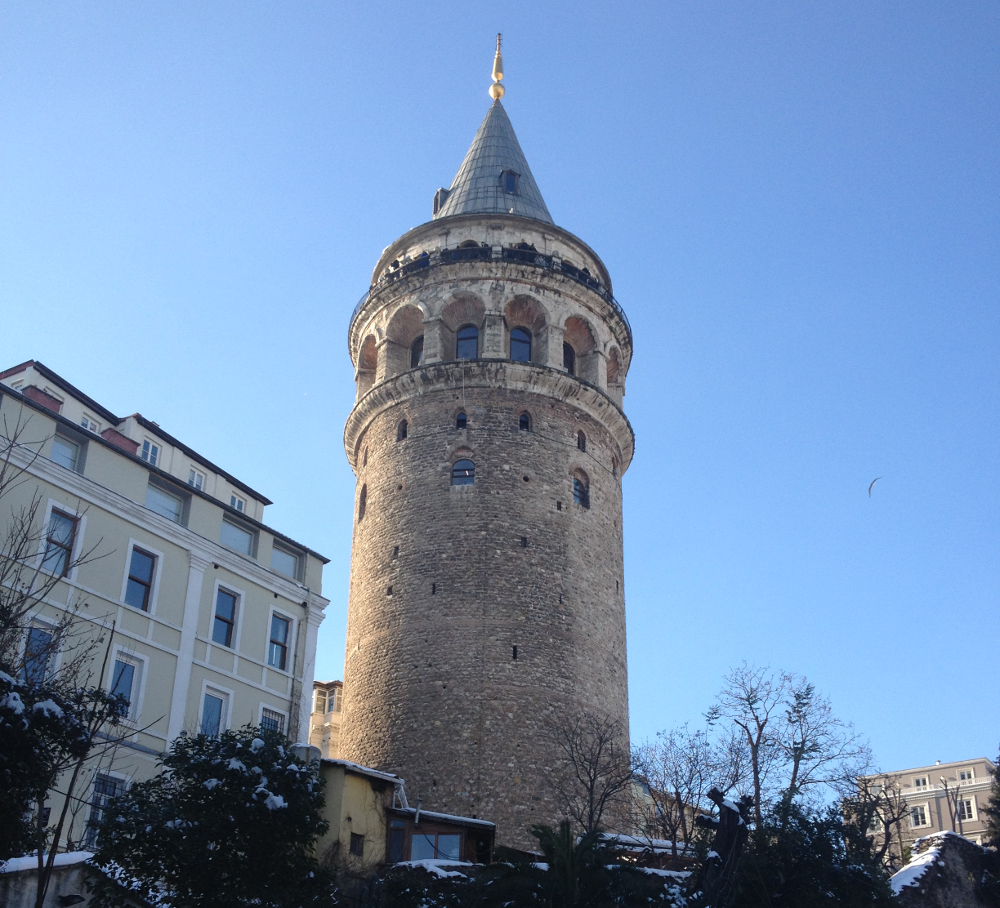 Galatská věž Istanbul