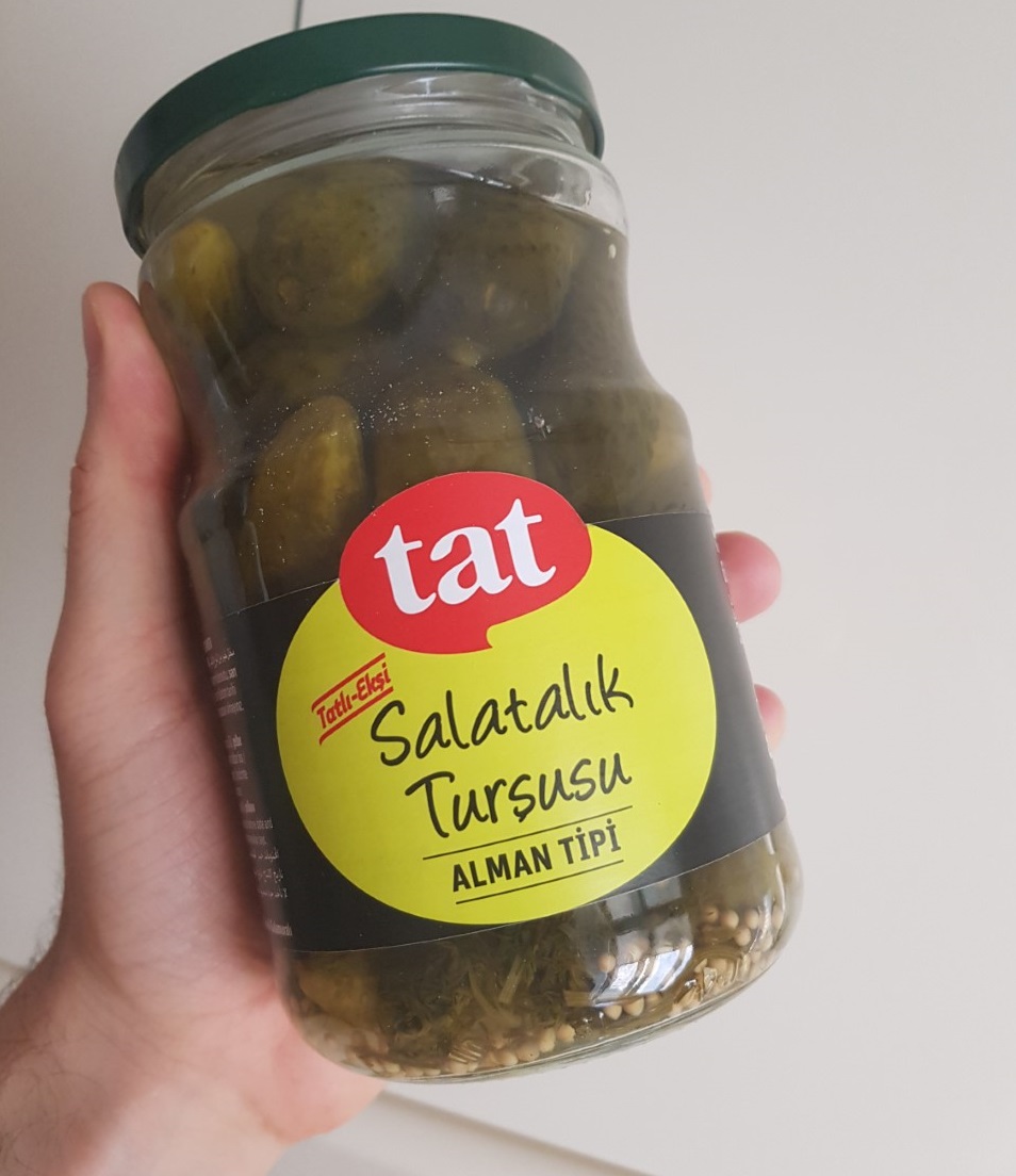 turecké německé okurky
