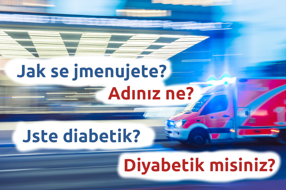 Turecké fráze nouzové situace v Turecku